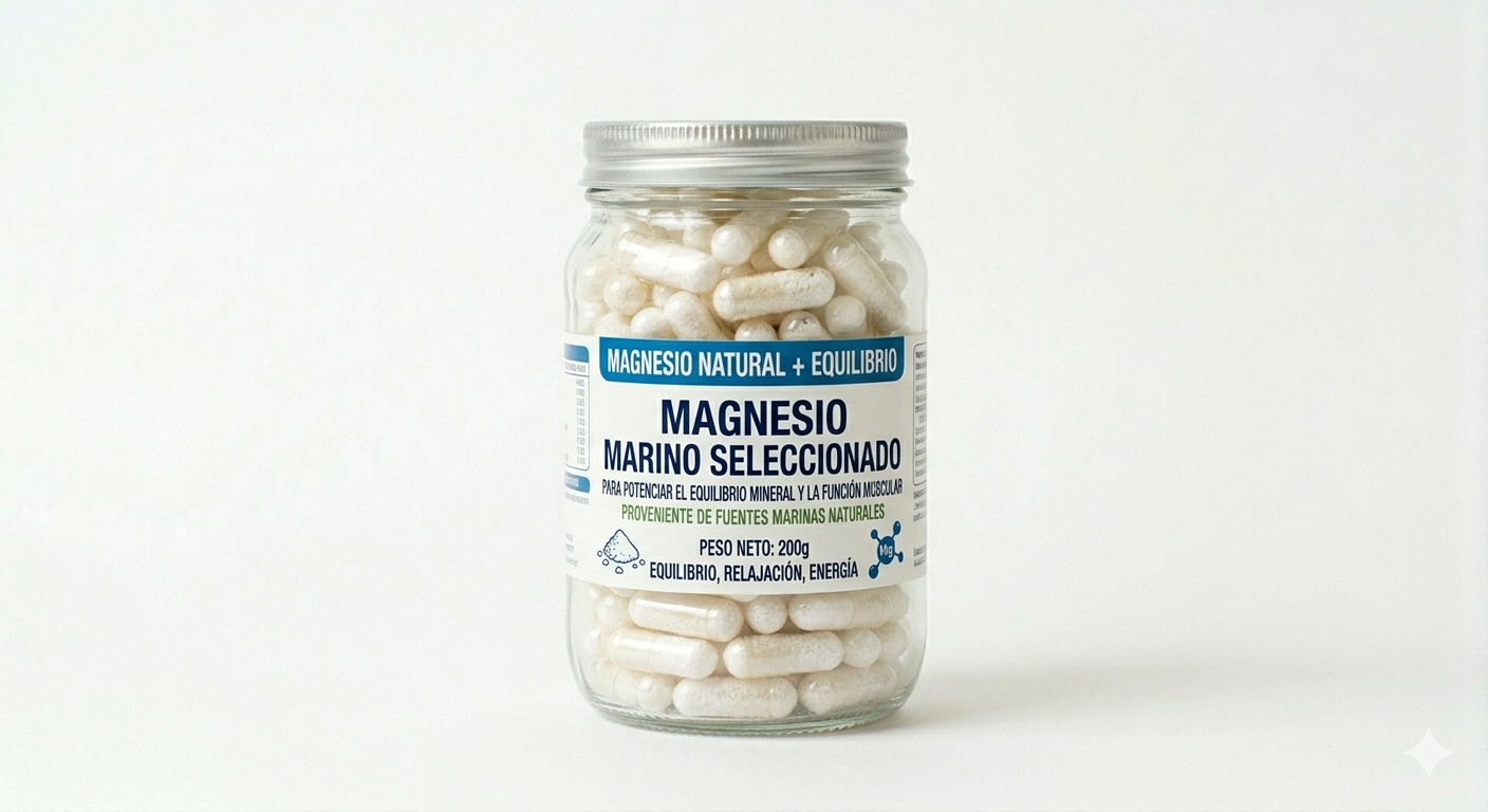 bote_magnesio Mix Brain Boost - Magnesio Natural - Imagen 1